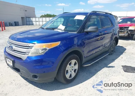 2013 Ford Explorer z USA, uszkodzony, nr VIN 1FM5K7B86DGA04977